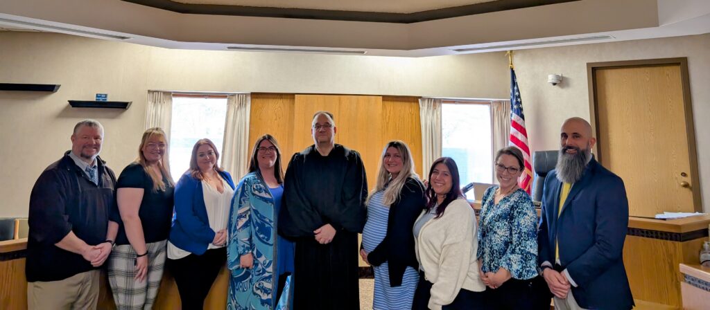 Judge DeLeone and Clerks department