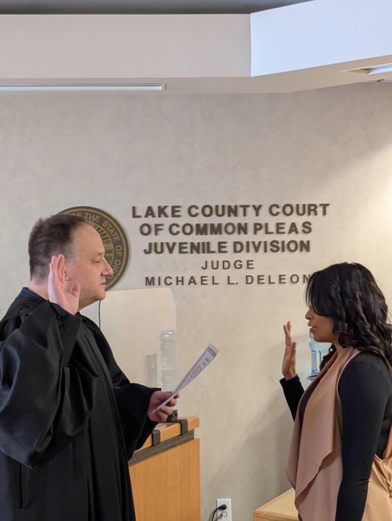 Araceli Guerra Sanchez swearing in