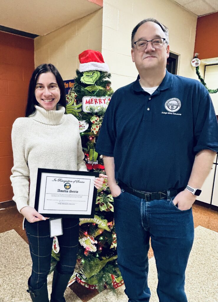 Judge DeLeone and Amelia