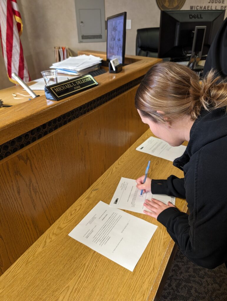 Deputizing Officer from Mentor On The Lake Police Department