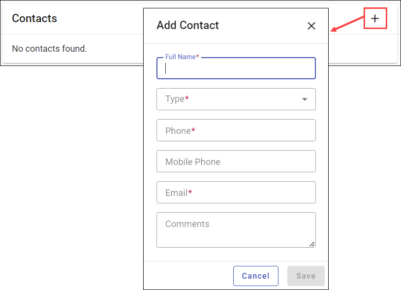 Contacts group